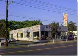 Front of the new Hole Shot Performance shop